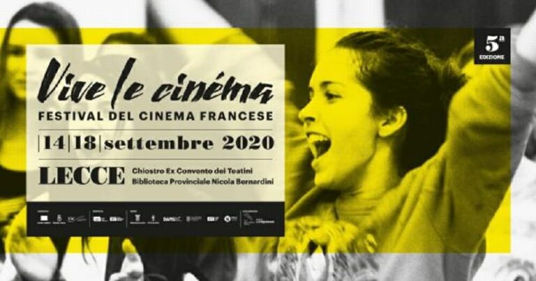 «Vive le Cinéma»: a settembre torna a Lecce il festival del cinema francese