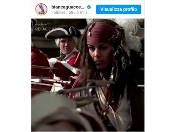 Bianca Guaccero come Orlando Bloom: esperimento promosso da Pieraccioni