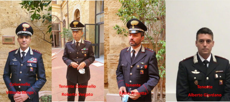 Agrigento, si insedia il colonnello Vittorio Stingo alla Biagio Pistone
