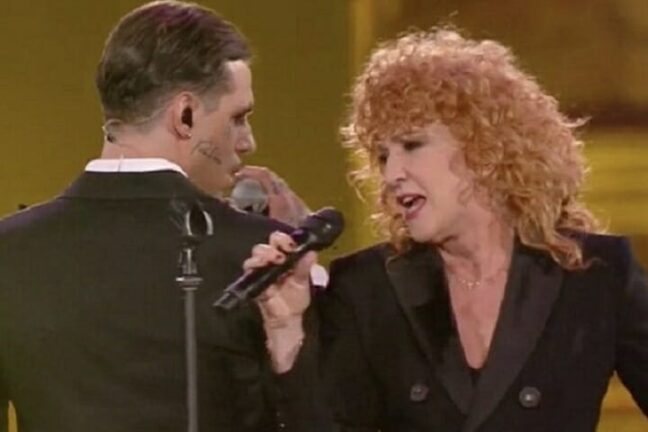 Fiorella Mannoia e Achille Lauro, il duetto incanta i Seat Music Awards