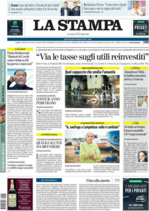 La rassegna stampa dei quotidiani di oggi, venerdì 4 settembre 2020
