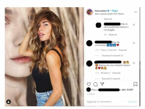 Bianca Atzei si trasforma: “Ogni tanto si cambia”
