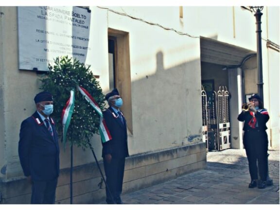 Commemorazione per la morte del Carabiniere Pantaleo Mario LA SPADA