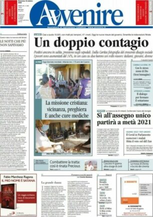 La rassegna stampa dei quotidiani di oggi, domenica 18 ottobre 2020