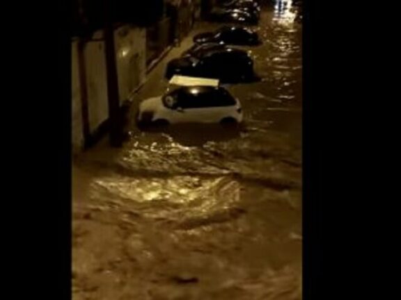 Fiume di fango invade le strade. Esonda il Rapido a Sant’Elia (Frosinone)