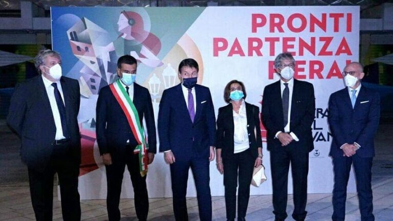 Fiera del Levante 2020: il premier Conte ha partecipato alla cerimonia inaugurale