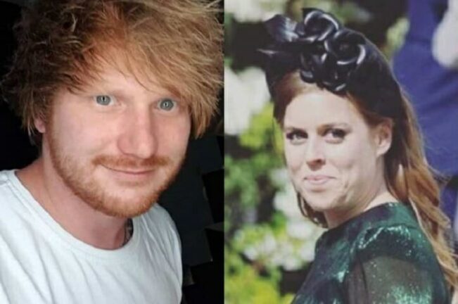 “Fottuto idiota”: poi la principessa Beatrice ferisce Ed Sheeran con una spada