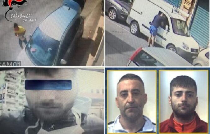 Catania: facevano razzia nelle auto in sosta, catturati due ladri seriali