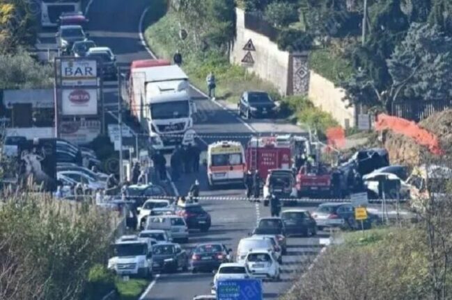 Ferentino, incidente su via Casilina: morta una bimba di sette anni