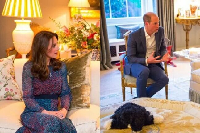 Kate e William, gli interni di lusso della villa a Londra