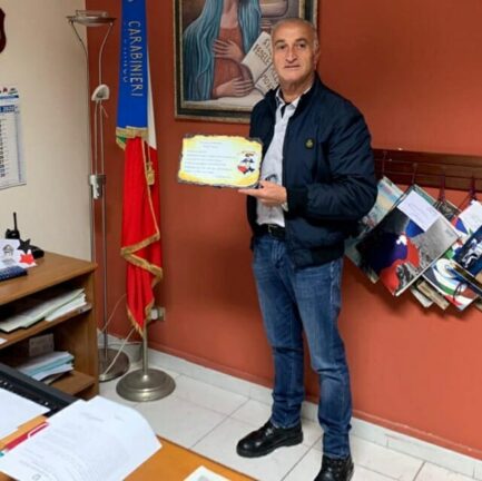 Misterbianco: appuntato scelto Montalto in congedo dopo 38 anni di servizio​