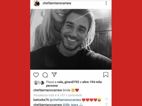 Damiano Carrara: è fidanzato? Novità dal suo profilo