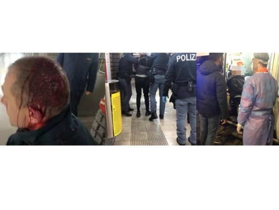 Follia a Milano un agente e 2 controllori Atm finiscono all’ospedale