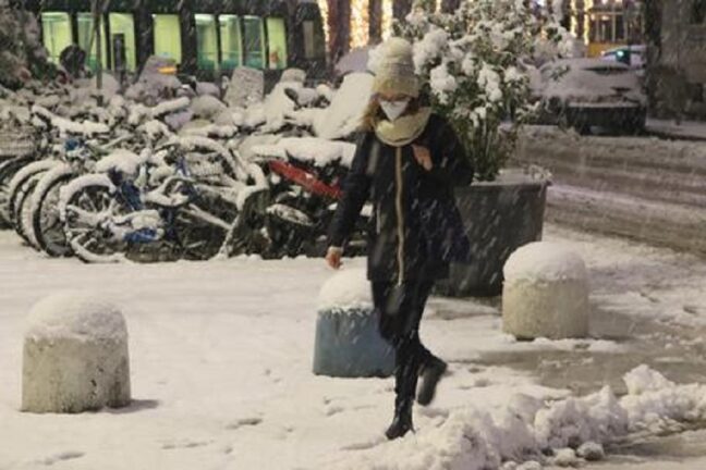 Maltempo: Milano e la Lombardia si risvegliano con la neve