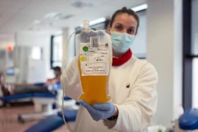 Covid: plasma iperimmune per la prima volta nell’ospedale dell’Aquila