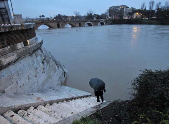 Roma: chiuse le banchine del Tevere, il fiume sorvegliato speciale