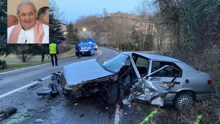 Monsignor Alberto Rabitti perde la vita in un incidente stradale