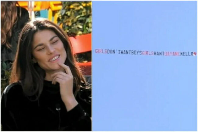 GFVip, l’aereo per Dayane Mello: è la beniamina del pubblico femminile