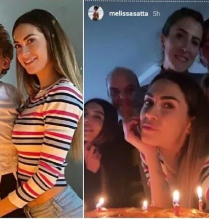 Melissa Satta festeggia il primo compleanno da single senza Boateng