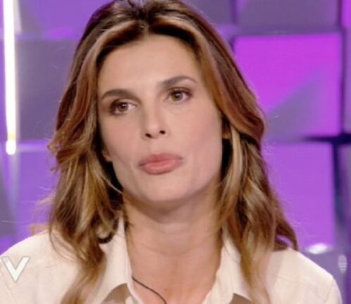 Verissimo, Elisabetta Canalis fa commuovere tutti in studio