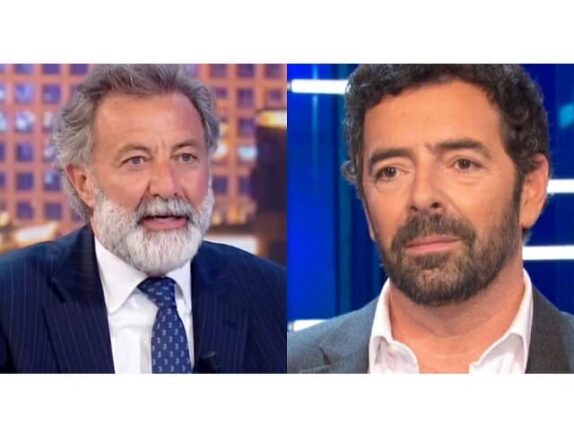Alberto Matano zittisce Luca Barbareschi: “Non usare questo linguaggio…”