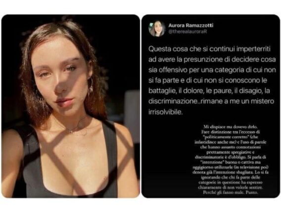 Aurora Ramazzotti contro Pio e Amedeo: “La presunzione di decidere”