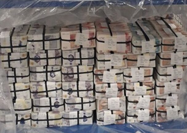 Blitz antidroga a Londra, sequestrata somma record di 5,8 milioni di euro