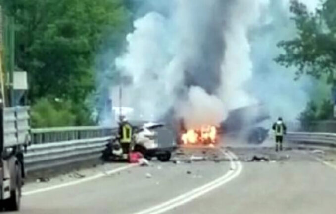 Incidente sulla Sora-Avezzano, scontro tra camion ed auto: un morto