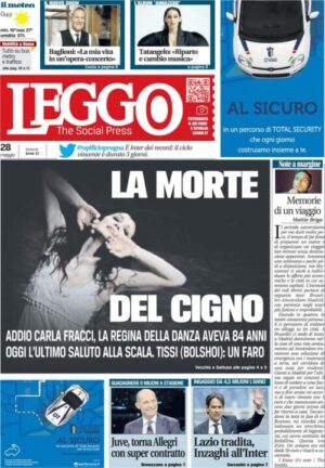 La rassegna stampa dei quotidiani di oggi, venerdì 28 maggio 2021
