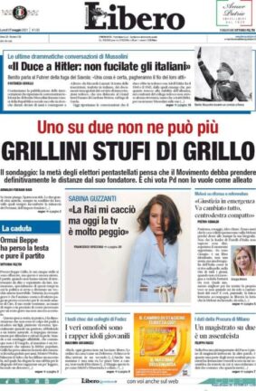 La rassegna stampa dei quotidiani di oggi, lunedì 17 maggio 2021