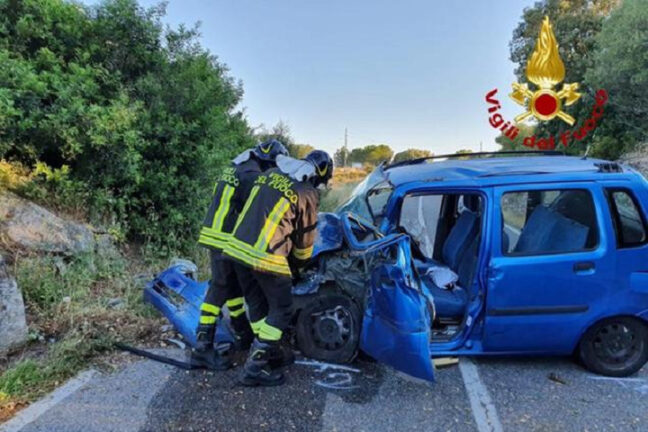 In auto contro un muro: operaio di 60 anni muore a Esterzili