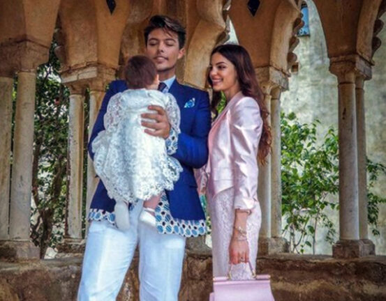 Stash, il battesimo fashion e lussuoso della figlia Grace