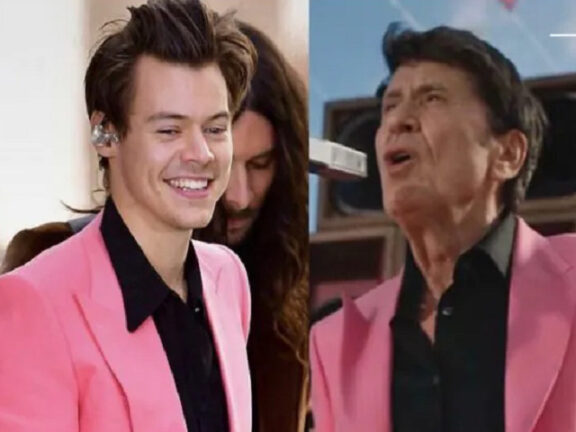 Gianni Morandi e Harry Styles con lo stesso look: chi ha copiato?
