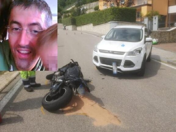 Frontale in moto, la vittima è Giorgio Gasperotti, imprenditore