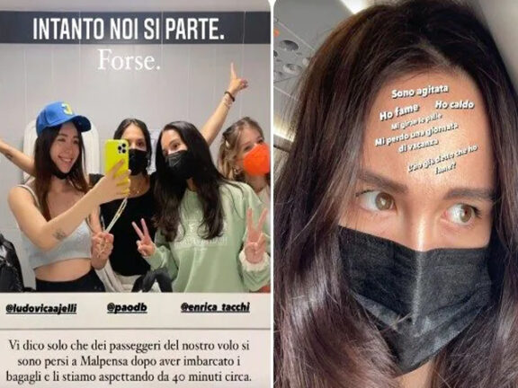 Disavventura per la speaker Aurora Ramazzotti, vacanza amara