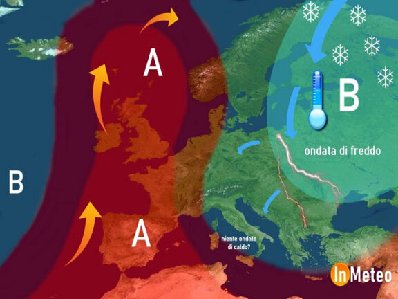 Meteo: ondata di freddo sull’Est Europa, neve a bassa quota
