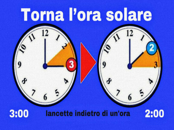 Stanotte si passa dall’ora legale a quella solare