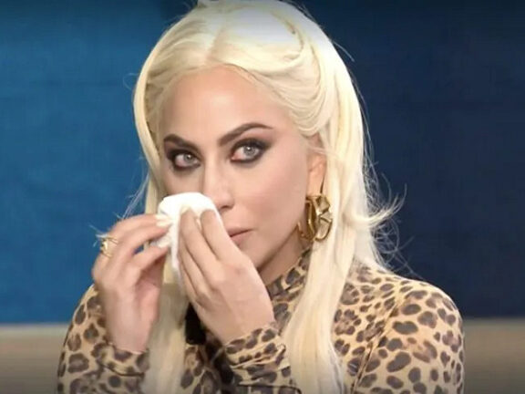 Lady Gaga: le lacrime della popstar  a Che tempo che fa