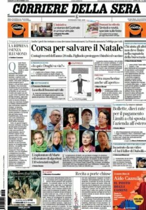 Rassegna stampa di oggi 18 dicembre 2021