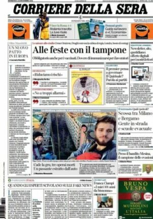 Rassegna stampa di oggi 19 dicembre 2021