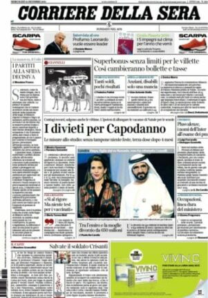Rassegna stampa di oggi 22 dicembre 2021