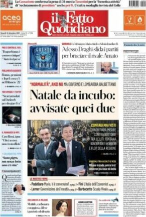Rassegna stampa di oggi 24 dicembre 2021