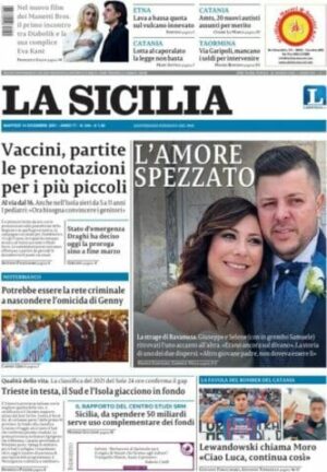 Rassegna stampa di oggi 14 dicembre 2021
