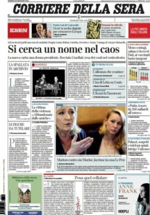 Rassegna stampa di oggi 29 gennaio 2022