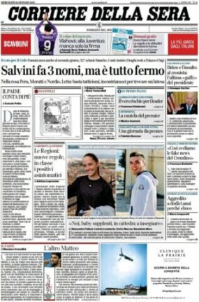 Rassegna stampa di oggi 26 gennaio 2022