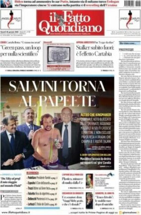 Rassegna stampa di oggi 28 gennaio 2022