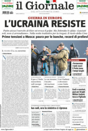 Rassegna stampa di oggi 26 febbraio 2022