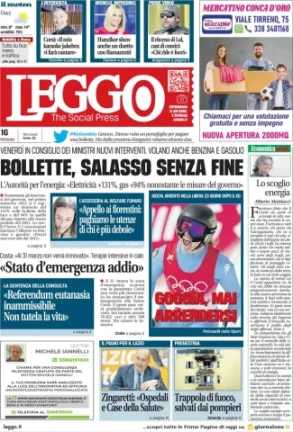 Rassegna stampa di oggi 16  febbraio 2022