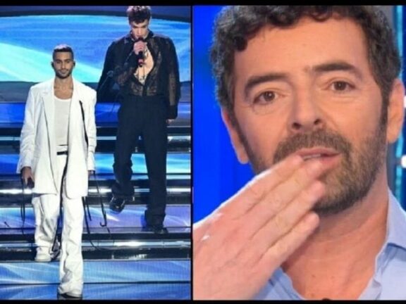 Alberto Matano è una furia contro Mahmood e Blanco: “Rispetto zero..”