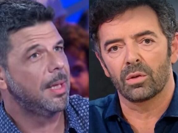 Alberto Matano litigio feroce in diretta con Salvo Sottile